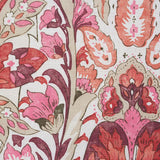 Schumacher Layla Paisley Plum & Pink Fabric