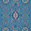 Schumacher Jahanara Carpet Peacock Fabric