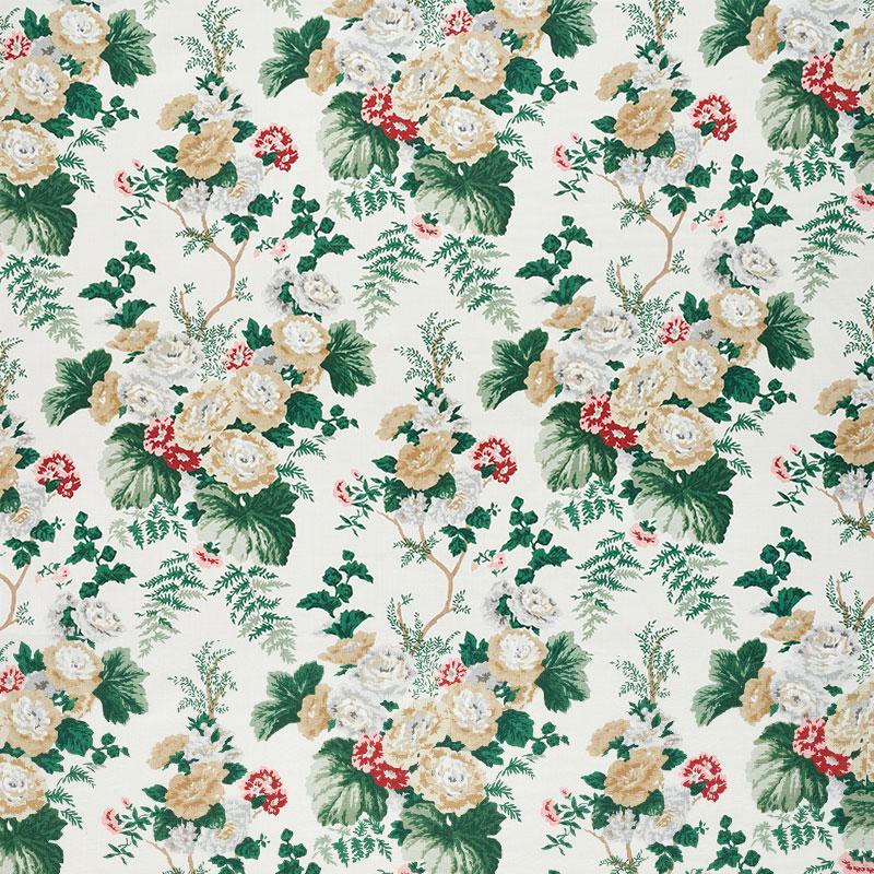 Schumacher Wycombe Park Neutral Fabric