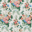 Schumacher Wycombe Park Red & Blue Fabric