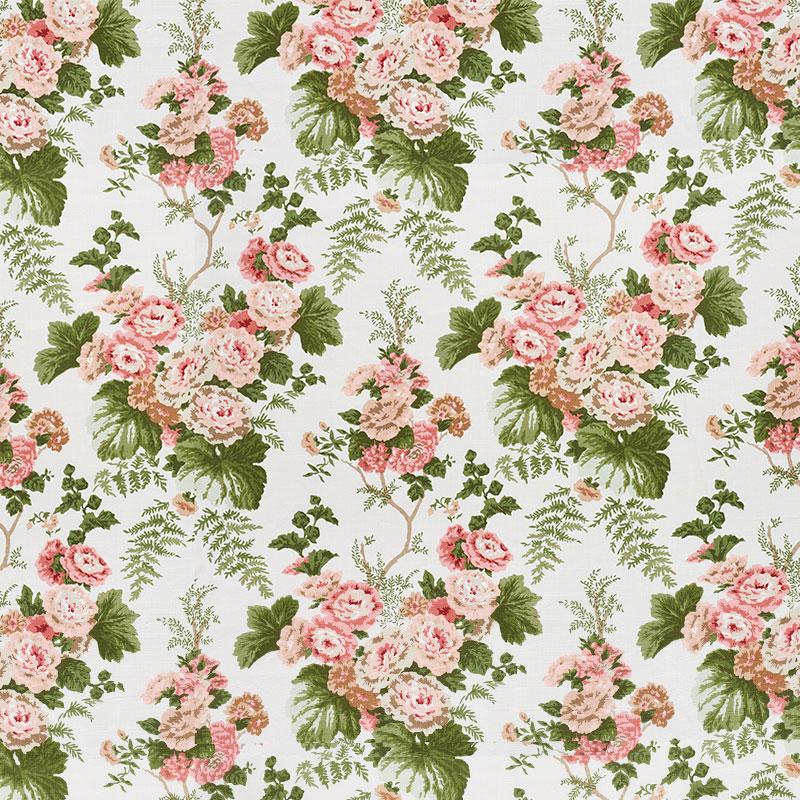 Schumacher Wycombe Park Pink Fabric