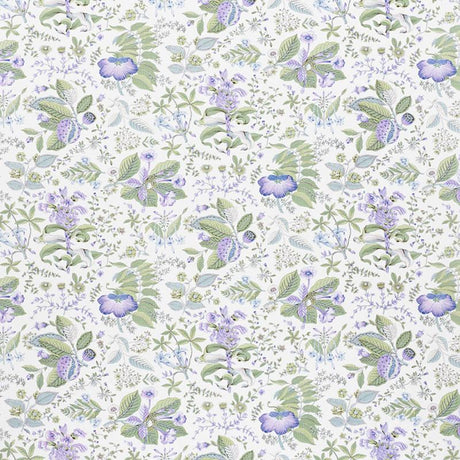 Schumacher Pomegranate Botanical Purple Fabric