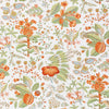 Schumacher Pomegranate Botanical Orange Fabric