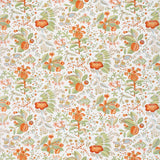 Schumacher Pomegranate Botanical Orange Fabric