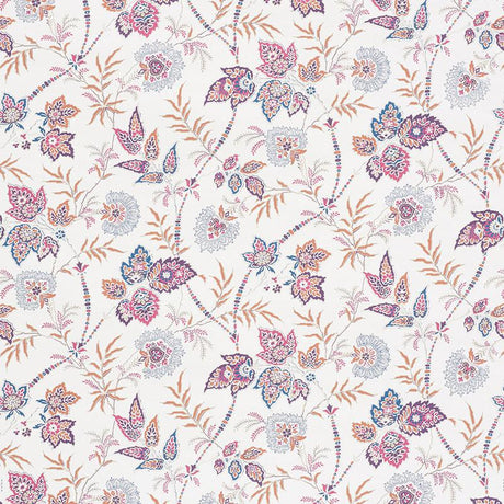 Schumacher Emperor'S Vine Aubergine Wallpaper