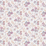 Schumacher Emperor'S Vine Aubergine Wallpaper