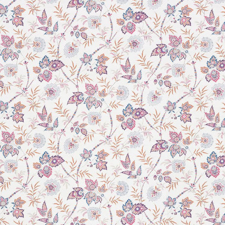 Schumacher Emperor'S Vine Aubergine Wallpaper