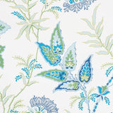 Schumacher Emperor'S Vine Peacock Wallpaper
