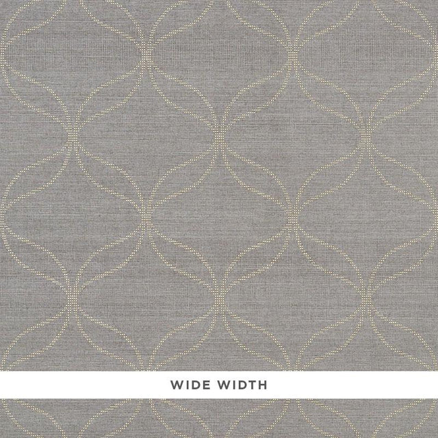 Schumacher Casavola Smoky Quartz Wallpaper