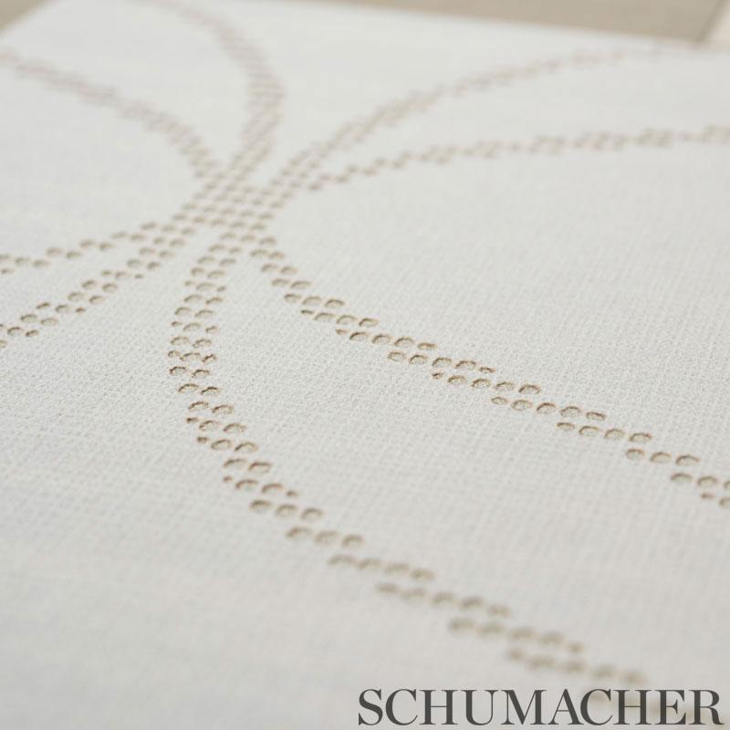 Schumacher Casavola Pearl Wallpaper