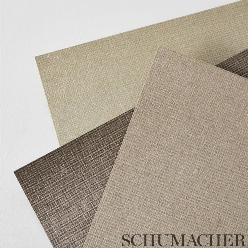 Schumacher Valentin Gold Wallpaper