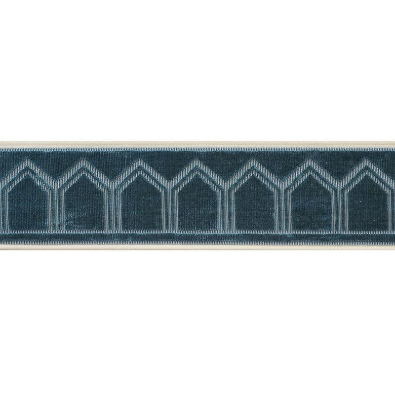 Schumacher Patina Vizier Velvet Tape