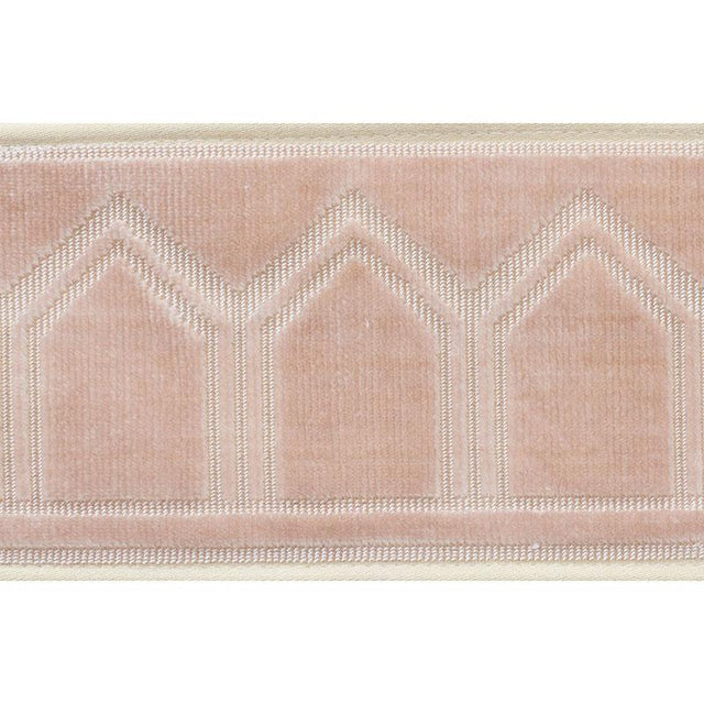 Schumacher Blush Vizier Velvet Tape