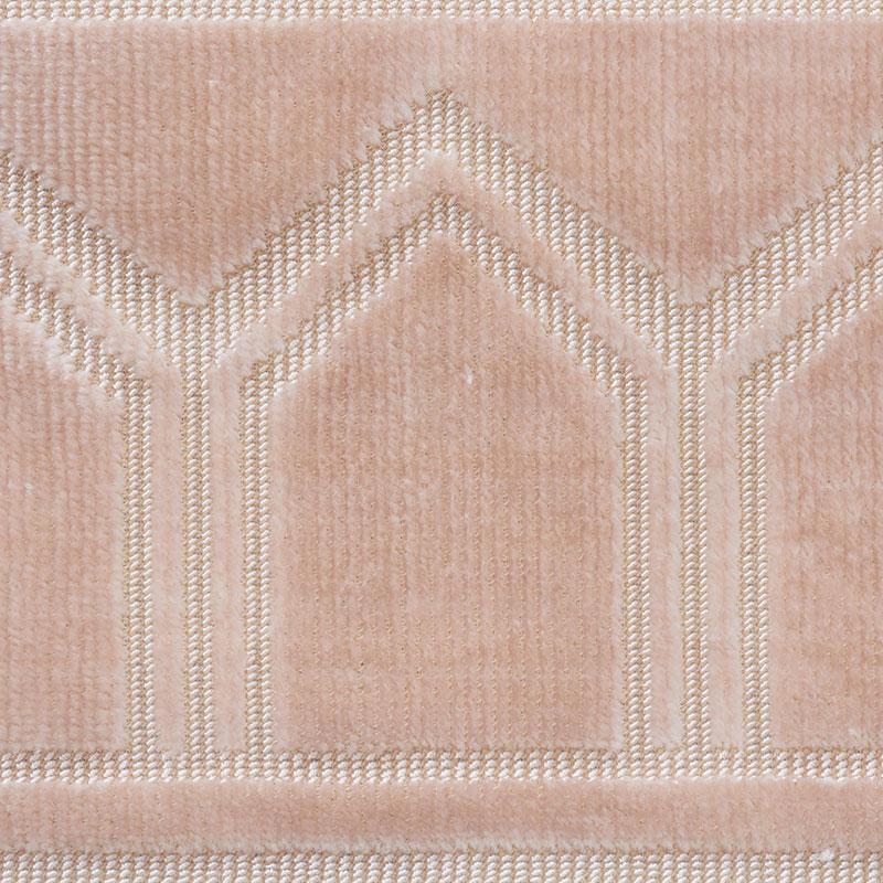 Schumacher Blush Vizier Velvet Tape