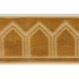 Schumacher Gold Vizier Velvet Tape