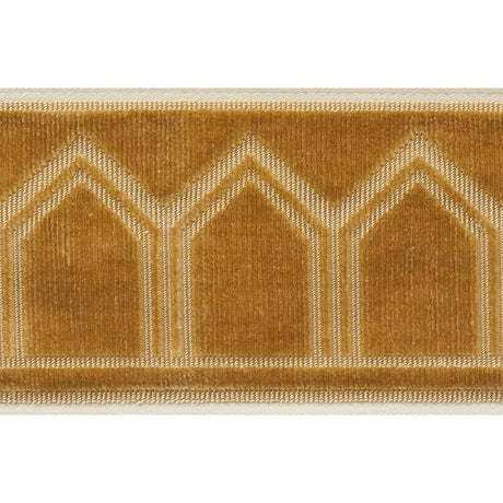 Schumacher Gold Vizier Velvet Tape