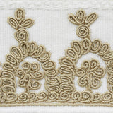 Schumacher Ivory Noelia Embroidered Tape
