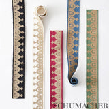 Schumacher Ivory Noelia Embroidered Tape