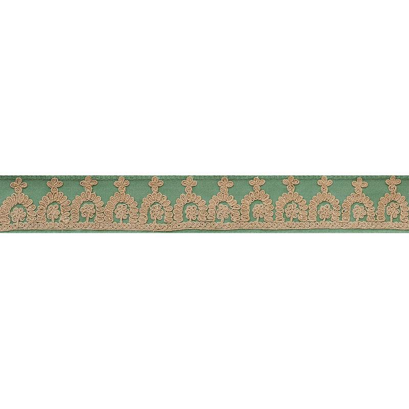 Schumacher Jade Noelia Embroidered Tape