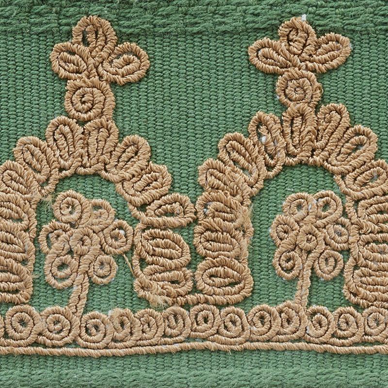 Schumacher Jade Noelia Embroidered Tape