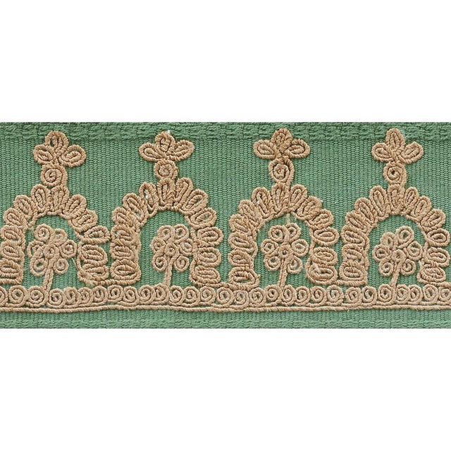 Schumacher Jade Noelia Embroidered Tape