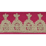 Schumacher Garnet Noelia Embroidered Tape