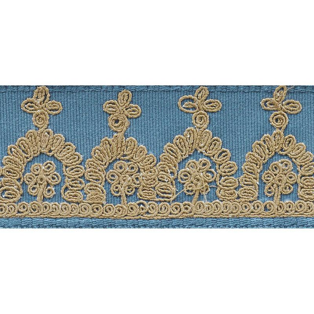 Schumacher Cadet Noelia Embroidered Tape