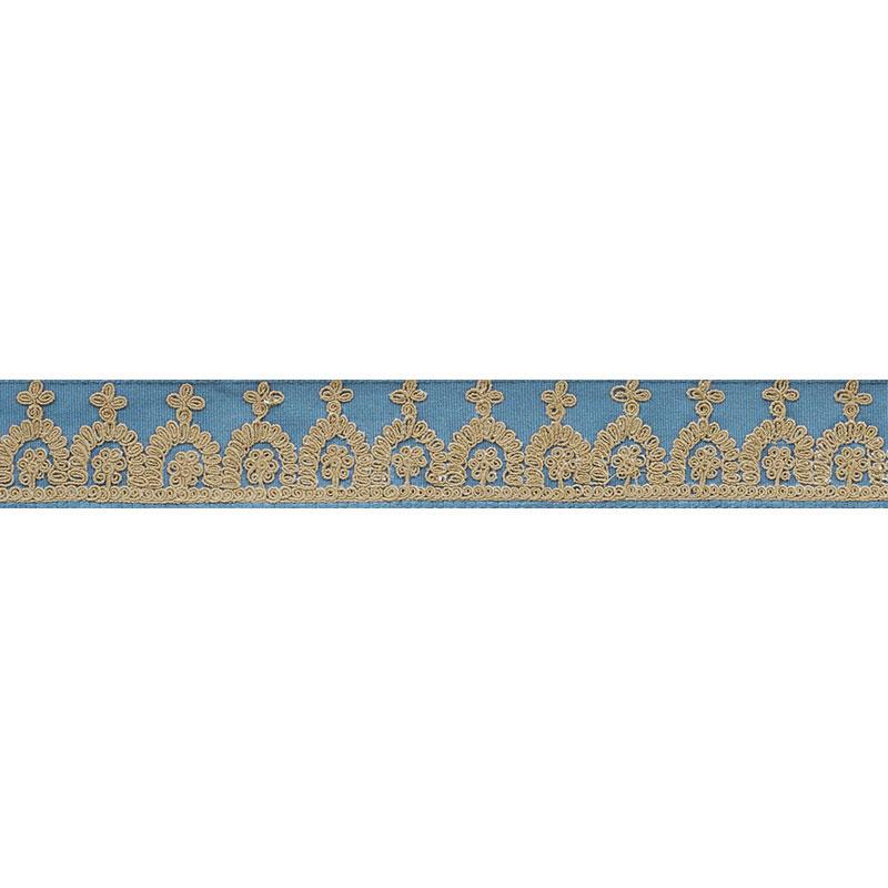 Schumacher Cadet Noelia Embroidered Tape