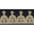 Schumacher Onyx Noelia Embroidered Tape