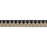 Schumacher Onyx Noelia Embroidered Tape