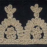 Schumacher Onyx Noelia Embroidered Tape