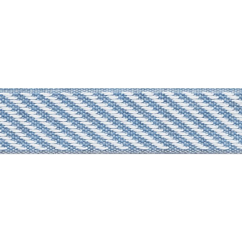 Schumacher Bobo Tape Blue Trim