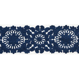 Schumacher Joelle Tape Blue Trim