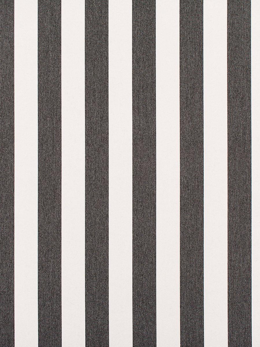 Scalamandre Awning Stripe Coal Fabric