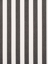 Scalamandre Awning Stripe Coal Fabric