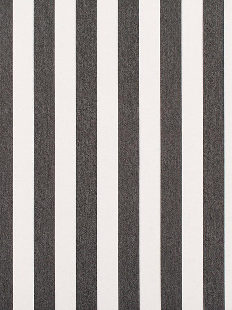 Scalamandre Awning Stripe Coal Fabric