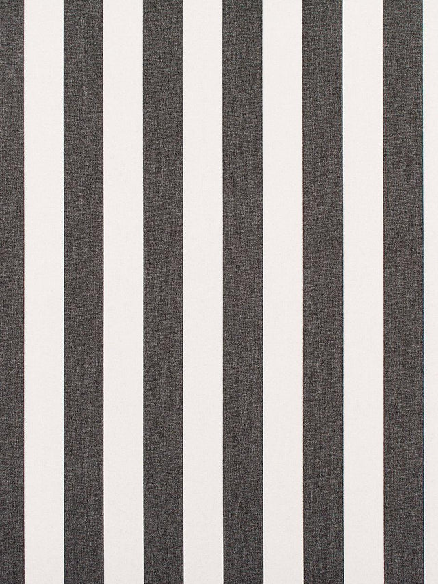 Scalamandre Awning Stripe Coal Fabric