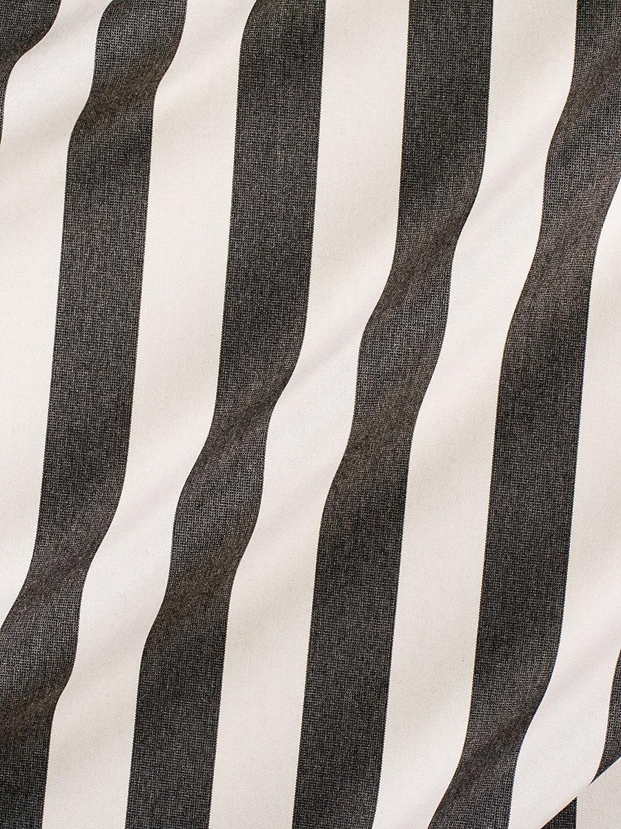 Scalamandre Awning Stripe Coal Fabric