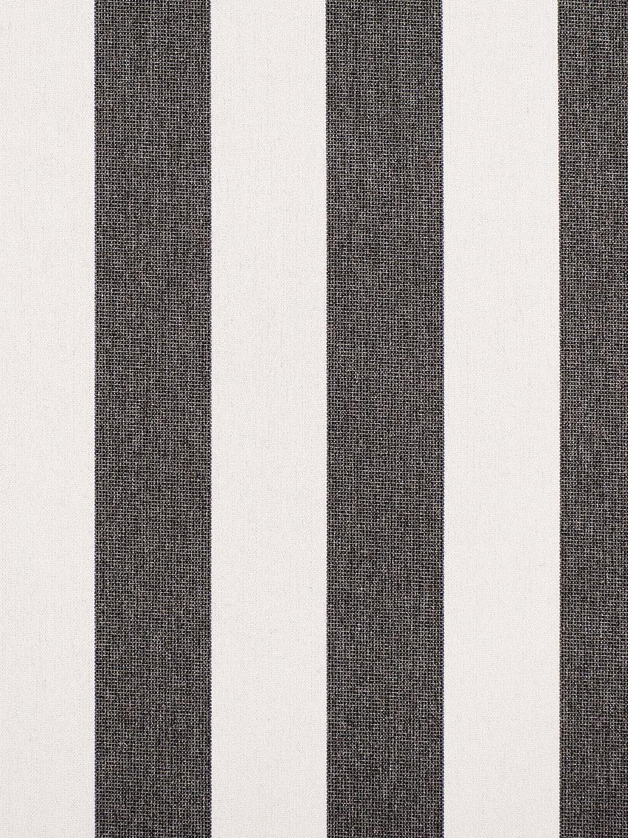 Scalamandre Awning Stripe Coal Fabric