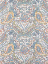 Scalamandre Indra Slate Blue/Multi Fabric