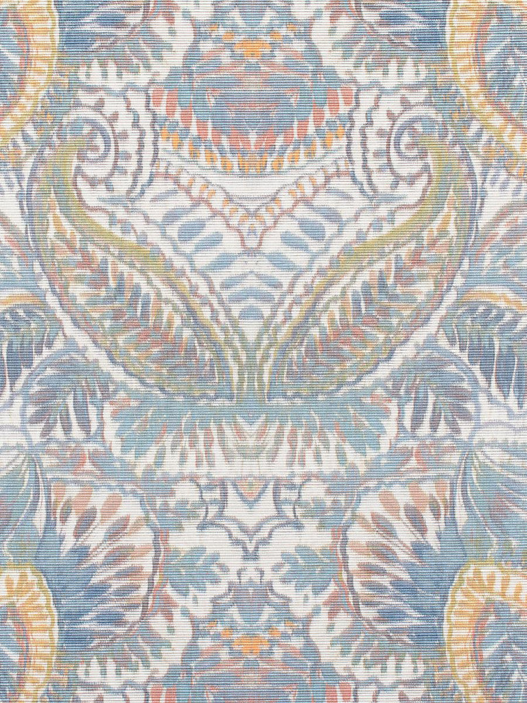 Old World Weavers Indra Slate Blue/Multi Fabric