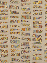 Scalamandre Galisteo Grey/Multi Fabric