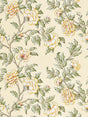Scalamandre Peonia Linen Print Sunlight Fabric
