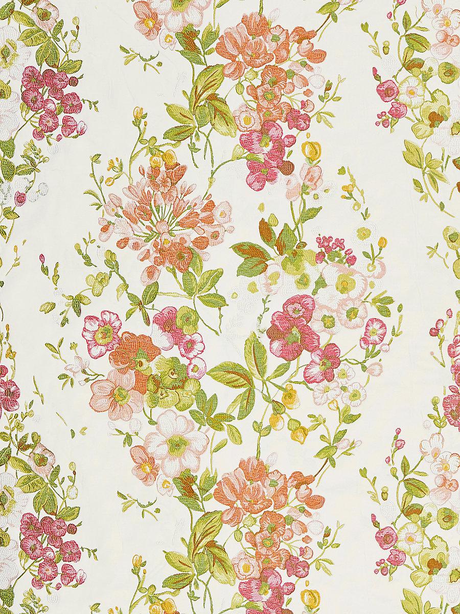 Scalamandre Antonella Lampas Blossom Fabric