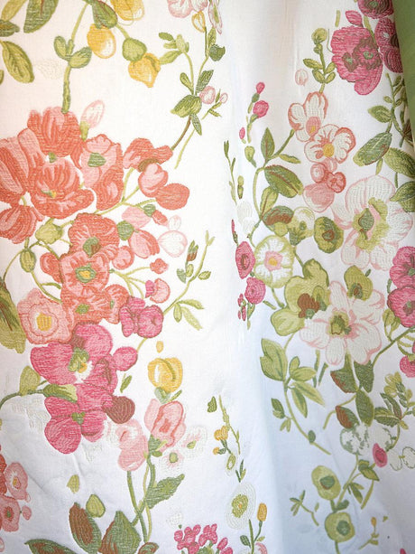 Scalamandre Antonella Lampas Blossom Fabric