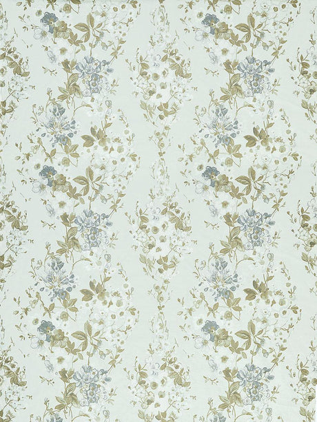 Scalamandre Antonella Lampas Grey Garden Fabric
