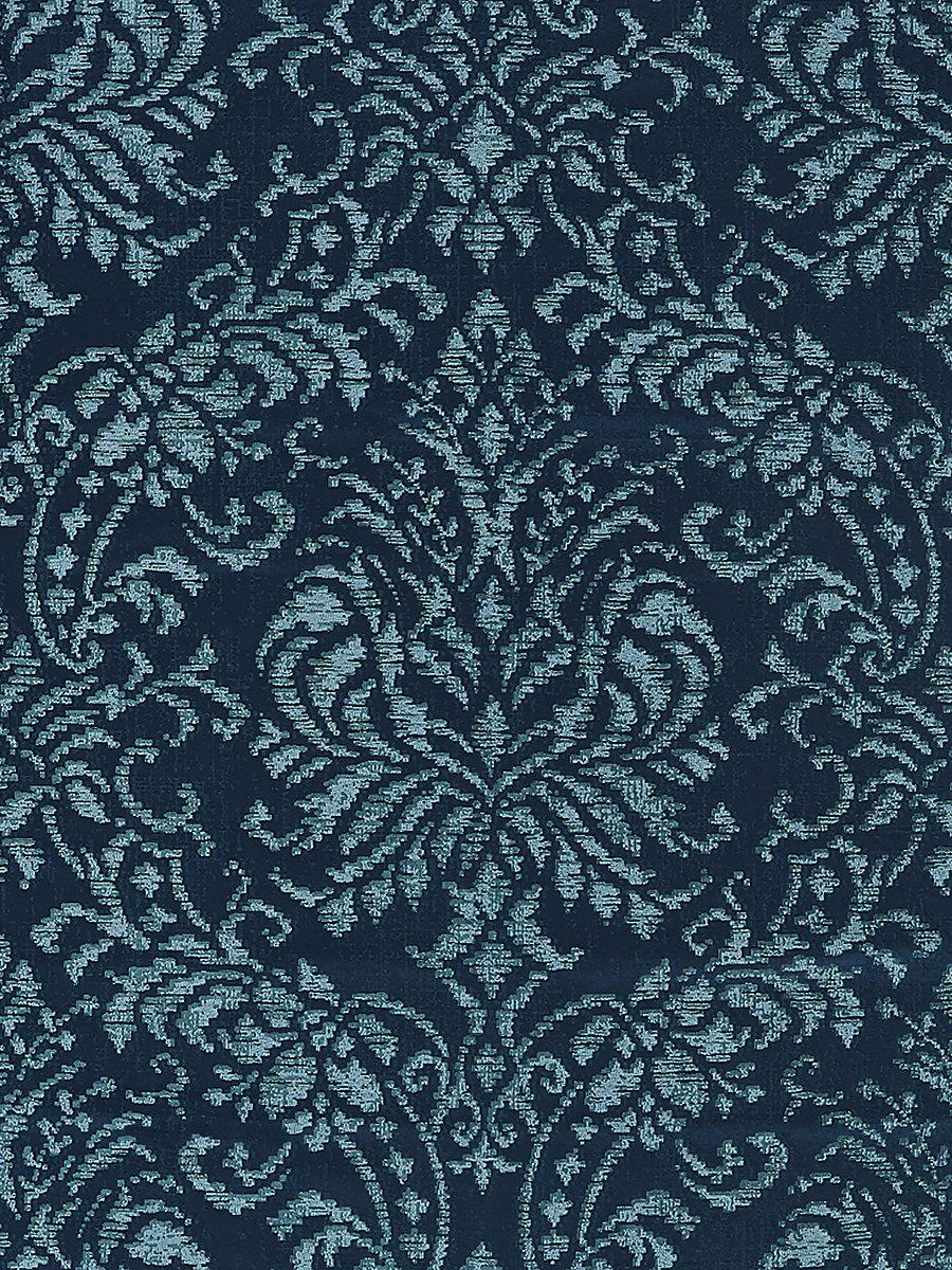 Scalamandre Camille Damask Lakeside Fabric