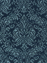 Scalamandre Camille Damask Lakeside Fabric