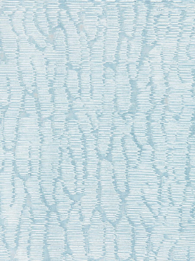 Scalamandre Rainshadow Blue Ice Wallpaper