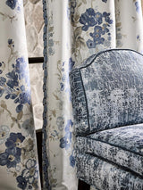 Scalamandre Tesoro Printed Velvet Nightfall Fabric